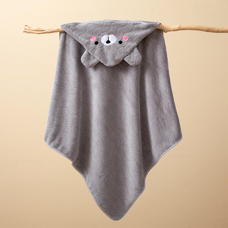 Милое банное полотенце для младенца, мягкое впитывающее полотенце, пеленка для новорожденного, детские одеяла для девочек и мальчиков
