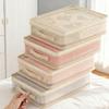 2Pcs PVC Clothes Quilt Storage Bag Transparent Foldable Blanket Pillow Storage Container Large Capacity Dustproof