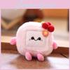 Tofu Stinky Plush Key Chain Bag Pendant Animal Doll Decoration Toy Kids Gift