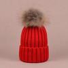 Adults Real Big Fluffy Soft Raccoon Fox Design Unisex 100% Polyester Common Winter Beanie Hat
