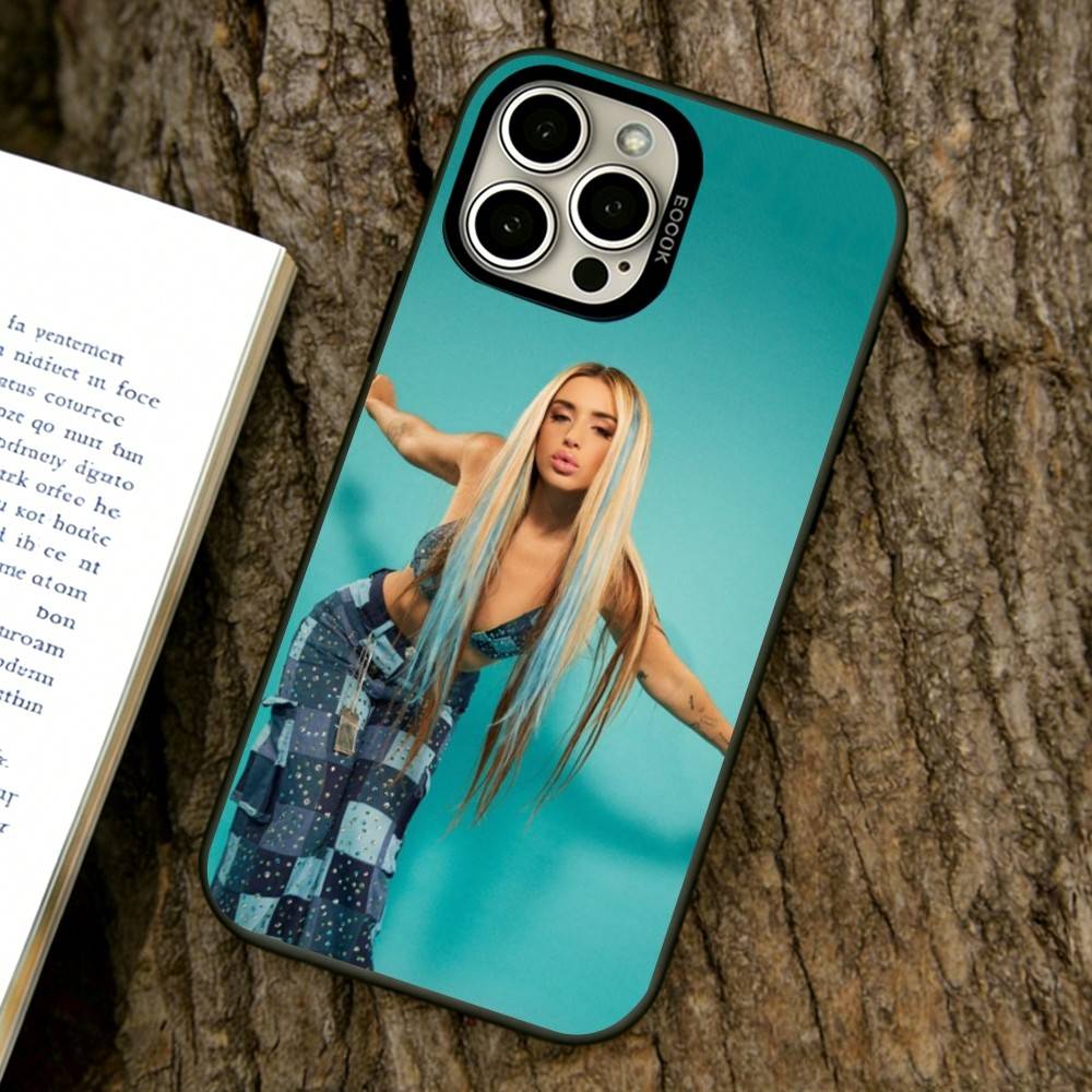 Singer Lola indigo Phone Case For iPhone 17,16,15,14,13,12,11 Plus,Pro Max,XS,Colored Silver Plated Inside Cover