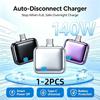 Fully Charged Smart Automatic Separator Mobile Phone Overcharge Protection Automatic Power-Off Data Cable 140W Fast Charging 5