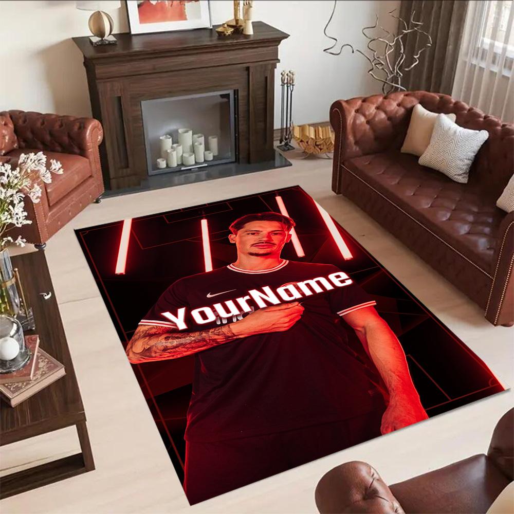 Eintracht Frankfurt Customize Your Name Carpet Design For Living Rooms Foyer Outdoor Game Room Antislip Carpet Office Home Decor Wedding Party Gift