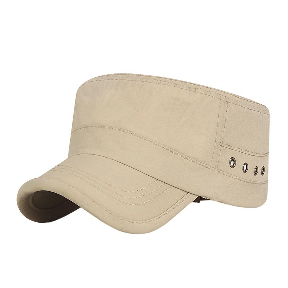 Anti-UV Baseball Cap Breathable Sun Hat Fashion Flat Top Hat Men Women