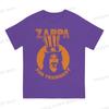 Tops  Cotton Fun Fashion Frank Zappa Zappa For President Unisexs and Womens Tshirts  Short sleeved fun print