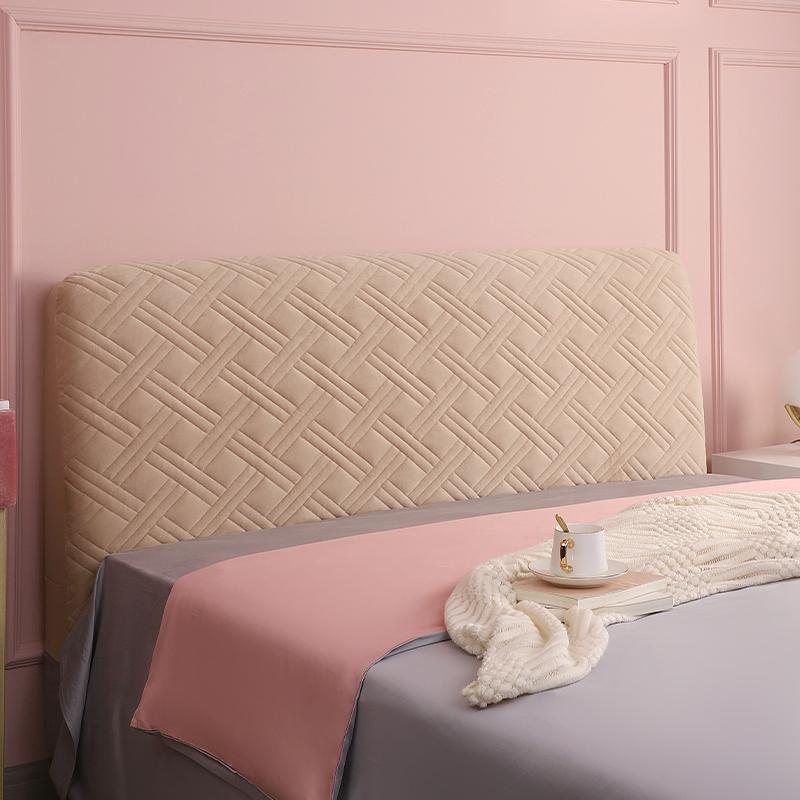 Чехол на изголовье кровати в скандинавском стиле с сеткой, все включено, прикроватная тумбочка, чехол на голову, теплая мягкая кровать, противопыльный чехол, утолщенная защита спины