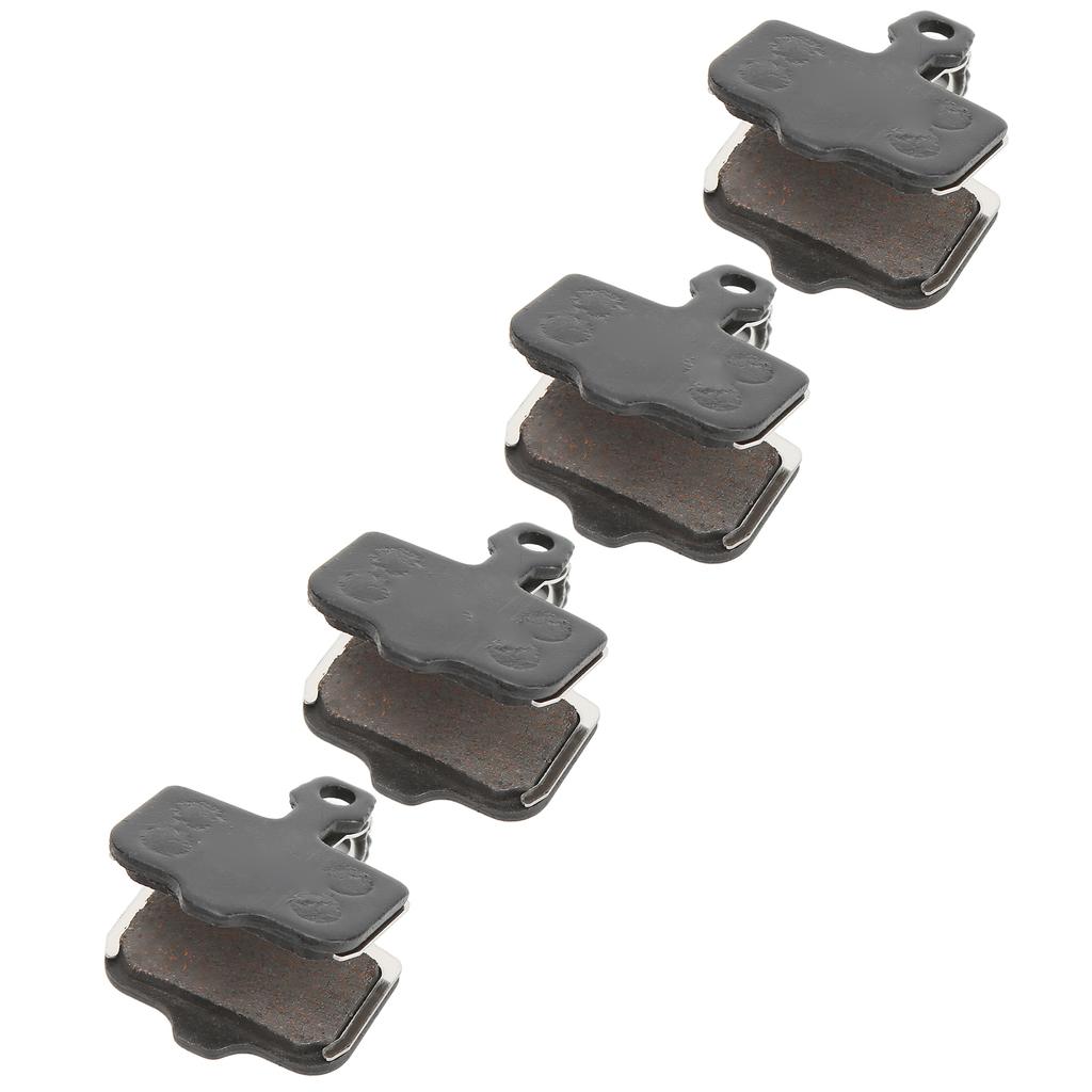 4PcsSet Resin Brake Pads Semi Metal Heat Resistance Bicycle Disc Brake Pads Replacement for