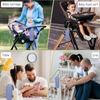 WUYJI Thermal Insulated Bottle Bag, 1 Pack Double Layer Portable Baby Bottle Carrier for Water Bottles, Travel Drinks, Keeps Temperature (Blue)