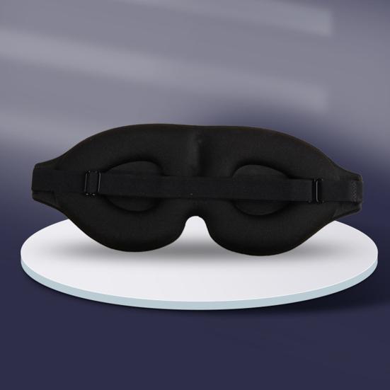 Zero Eye Pressure 3D Sleep Mask 1 Light Blocking Night Blindfold Skin-Friendly Breathable Eye Shade