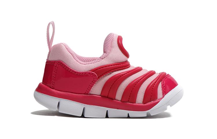 Nike Спортивные повседневные кроссовки Dynamo Free с низким верхом, розовые, для младенцев и малышей 343938-626