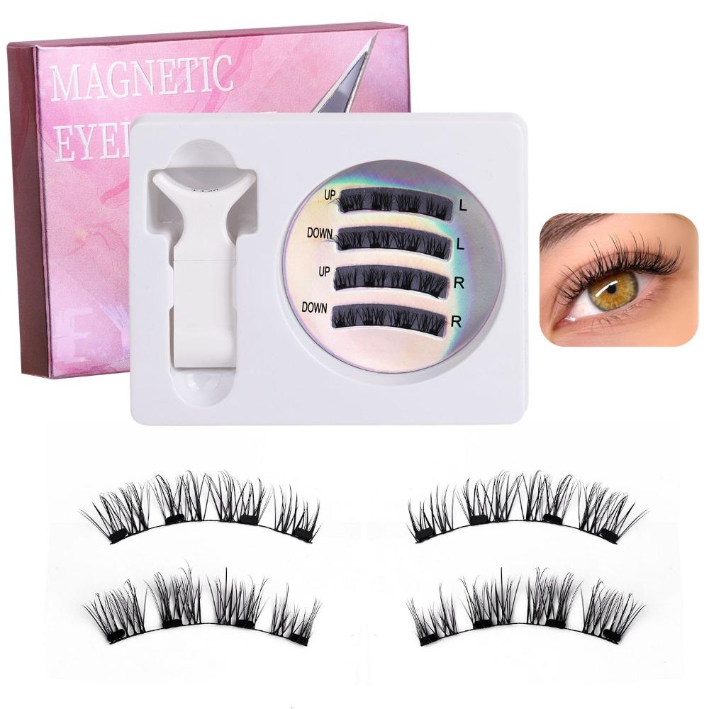 Накладные ресницы своими руками без клея L Curl Faux Mink Lashes Простые в использовании накладные ресницы кошачий глаз Инструменты для макияжа