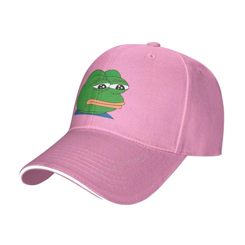 Модная мужская бейсболка Sad Frog, уличная регулируемая шляпа для папы, мужские летние шапки Snapback, спортивная кепка Sad Frog для гольфа Gorra