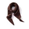 Women's 100% Cashmere Hollow Triangle Shawl Solid Color Face Protection Scarf for Elegant Fashionable Winter Outdoor Banquet