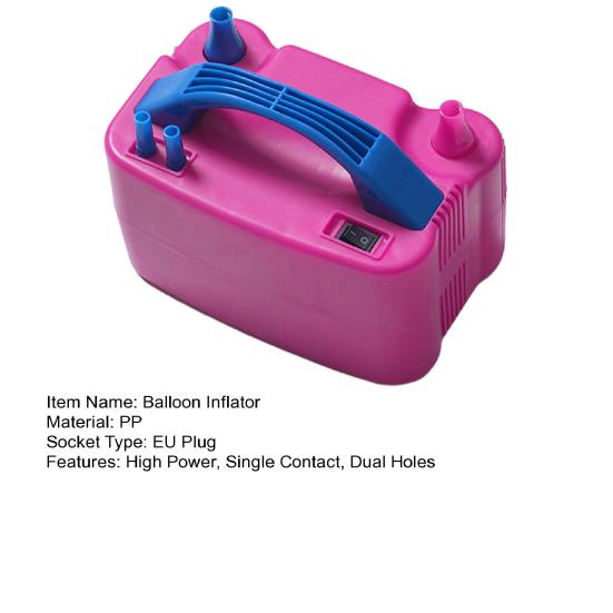 Yousheng Electric Balloon Pump High Power Dual Nozzle Air Blower Balloon Inflator Fast Inflatable Balloon Pump