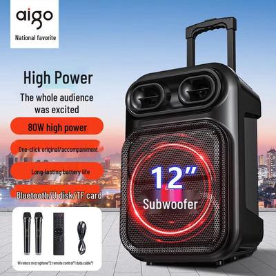 Bluetooth-колонка на колесиках aigo S56 12 дюймов (Китайская версия)