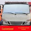Universal Jiefang J6P Sun Visor for JH6 Cab Windshield: Compact J6 Sunshade Truck Accessory