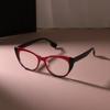 Retro Square Light Eyeglass Frame Women Men Transparent Unisex Glasses For Female Male
