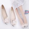 Новая весна 2025 Новая весенняя обувь Женские балетки Высочайшее качество Балетки Европейский стиль Лоферы Круглый носок Повседневная обувь Большой размер 569