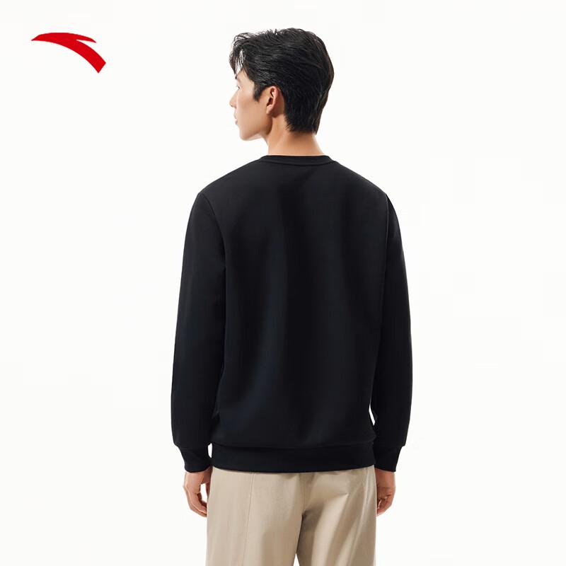 Anta Men's Round Neck Pullover Sweatshirt
