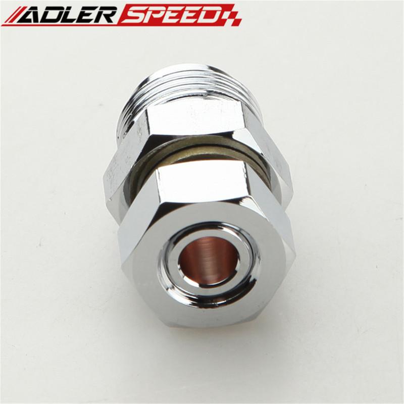 AN10 Turbo Oil Pan Drain Return Adapter Bung Fitting No Weld High Strenth Steel