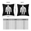 Crying Man Ghost Spirit Square Pillowcase Polyester Linen Velvet Creative Decorative Throw Pillow Case Sofa Seater Cushion Cover