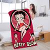 B-Betty-Cute-Boops Beach Towel Colorful Bath Towels For Girl Microfiber Quick Dry Custom Sand Free Beach Yoga Spa Gym Pool