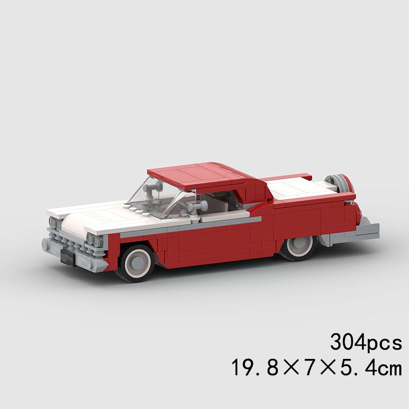 MOC Car Super Race City Speed ​​Sport Pickup Vehicle Model Building Blocks Rally Supercar Racing Bricks Christmas Gift Technical