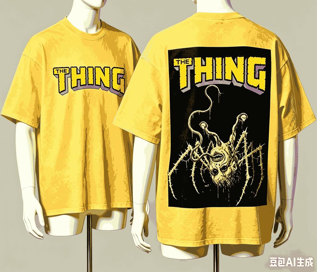 The Thing For Fan Gift Tshirt Unisex Unisex Harajuku Oversized Unisex Short Sleeve Streetwear High Quality Couples Soft Comfortable