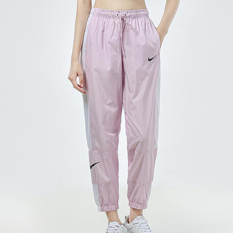 Nike Спортивная одежда Repel Беговые тренировочные тканые брюки-джоггеры с цветными блоками Женские низы Фиолетовый DC0041-695