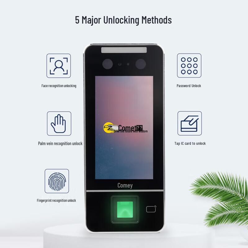 Comet MF-910C Multi-Functional Biometric Attendance and Access Control System CN plug (adapter included)