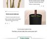 Nordic Traveller's Palm Artificial Plant for Living Room & Window Decor - Potted Greenery for Indoor Landscaping