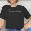 Colombia Flag Merch Unisex T Shirt Cotton Tee Graphic Print Tshirt Clothes