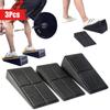 3pcs Premium Squat Wedge Block for Effective Calf, Foot, Achilles, and Ankle Stretches - Ideal for Physical Therapy and Fitness Training