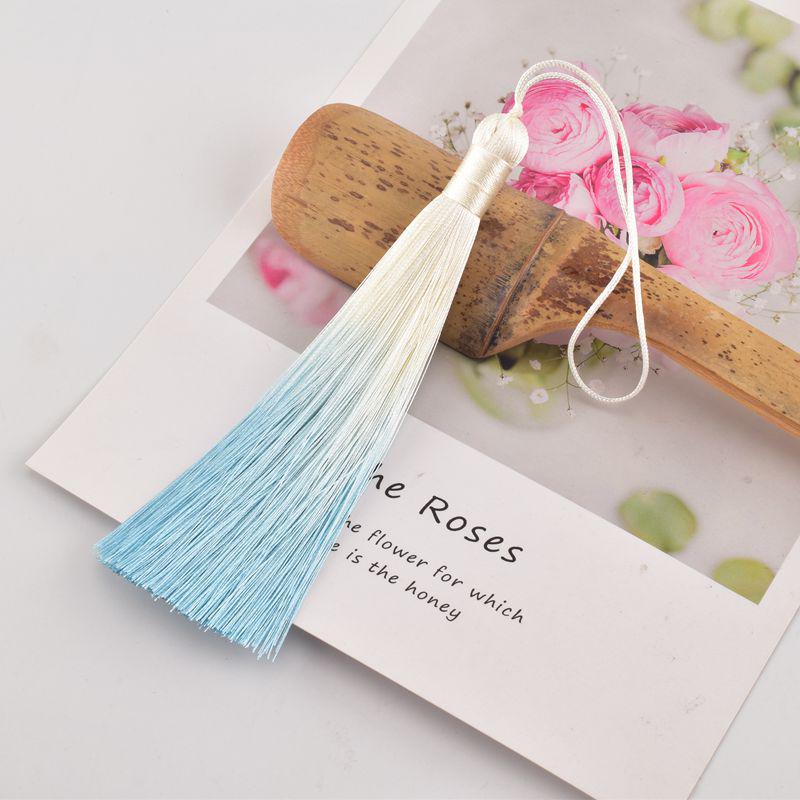 13 см градиентный цветной шнурок-кисточка для самостоятельного изготовления аксессуаров для одежды и закладок