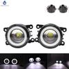2 Pieces Car Fog Light LED Angel Eye DRL Daytime Running Lamp H11 12V High Bright For Ford Explorer 2011 2012 13 2014 2015