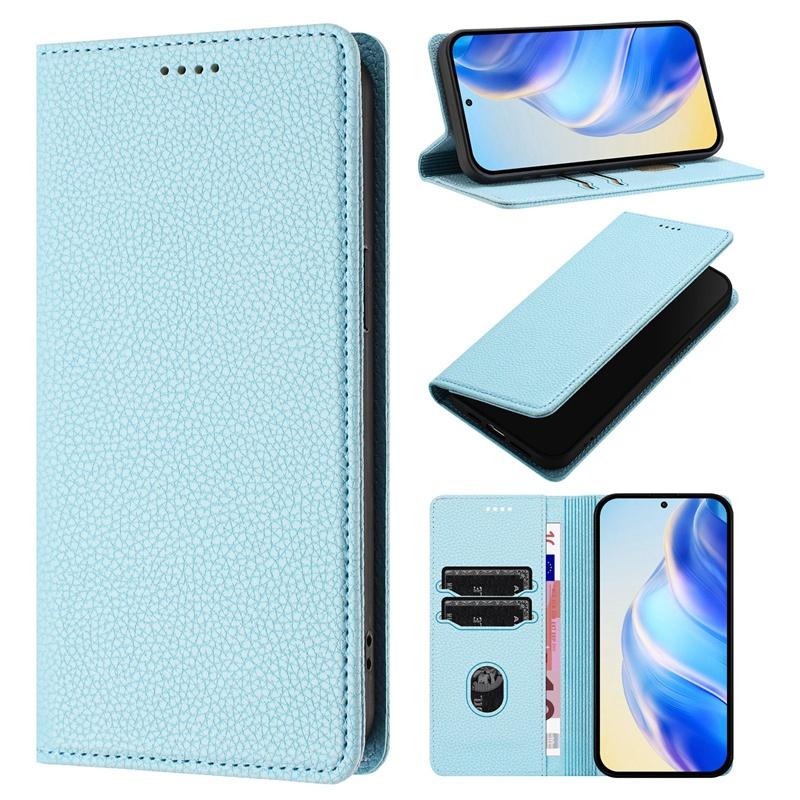 Leather Case For Vivo Y19S Y28 Y73 2021 Y76 Y300 Iqoo Z9 Turbo Z9X Z9S Pro 4G 5G Auto Closing Card Slot Wallet Flip Cover Casing