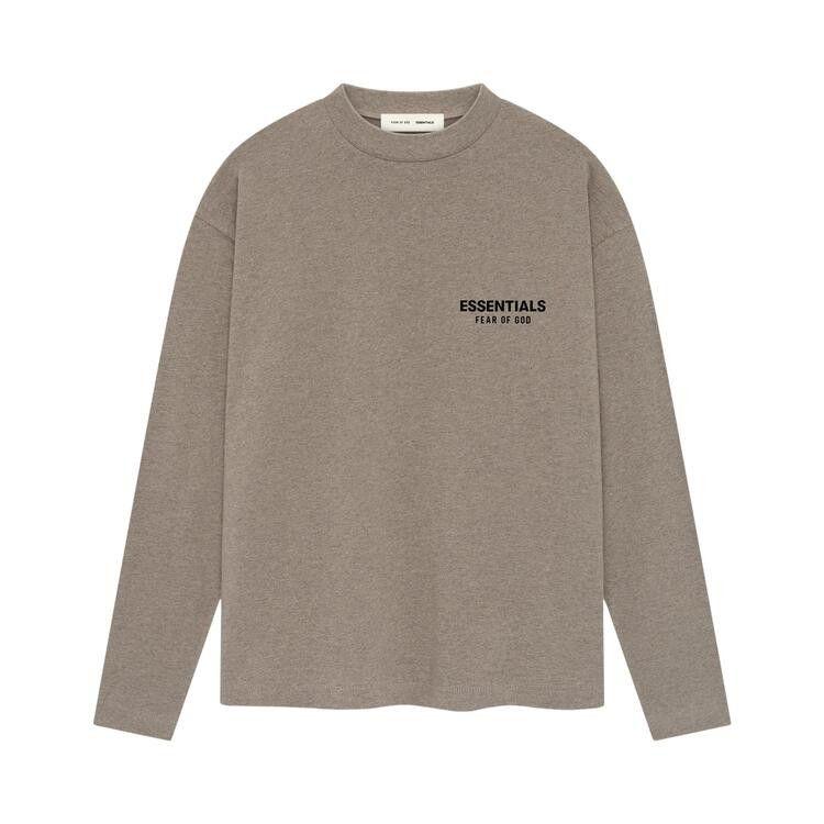 Men's T-Shirt Fear of God Essentials Essentials Classic Long Sleeve Tee 'Homestead Heather'