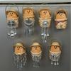 Handmade Potato Doll Refrigerator Magnets Soft Mini Fridge Sticker Magnetic Sticker  Office