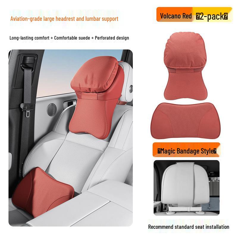Maybach Gen 2 Headrest & Neck Support Pillow for Mercedes-Benz & Tesla