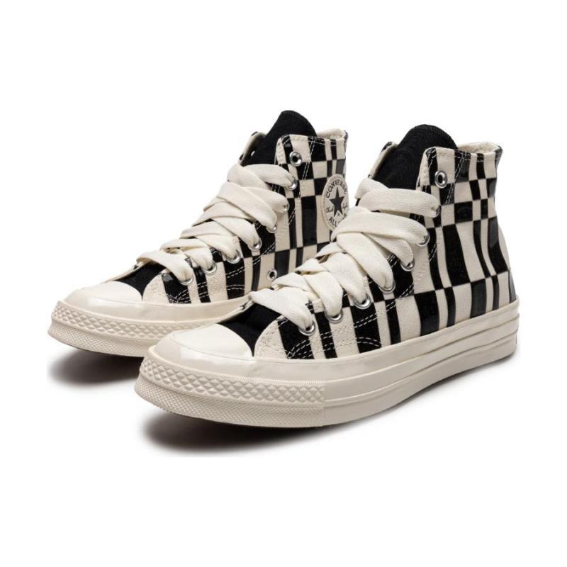 Converse Chuck 70 Модные и универсальные парусиновые кеды унисекс черно-белые