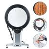 10cm Hand Free LED Loupe Lighted Jewelry Reading Magnifier Neck Wear Magnifying Glass for Seniors Sewing Cross Stitch Embroidery