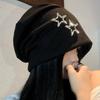 Ear Protection Star Beret Hat Bling Bling Decor Gothic Lolita Hat Slouchy Skull Cap  Street Style