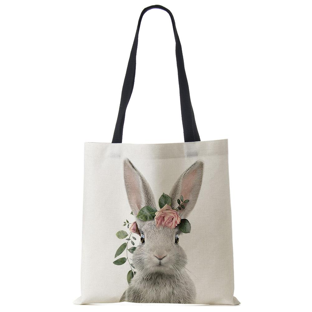 Милая Серия Животных Панда Коала Слон Принт Женская Сумка Повседневная Сумка-Тоут Сумка через Плечо Большая Вместимость KTY