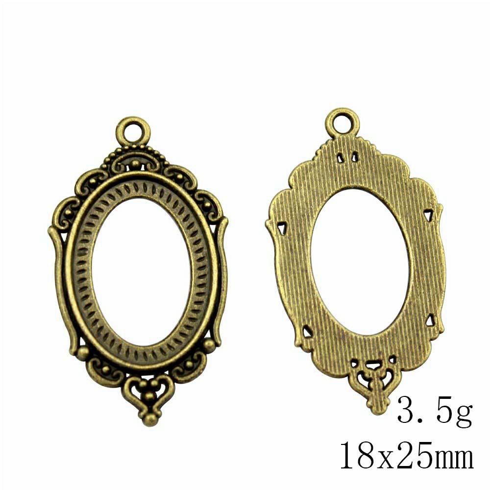 Подарки для женщин Ювелирные изделия и аксессуары Овальный стеклянный кабошон Подставка Поднос для установки Безель Аксессуары Детали DIY Аксессуары