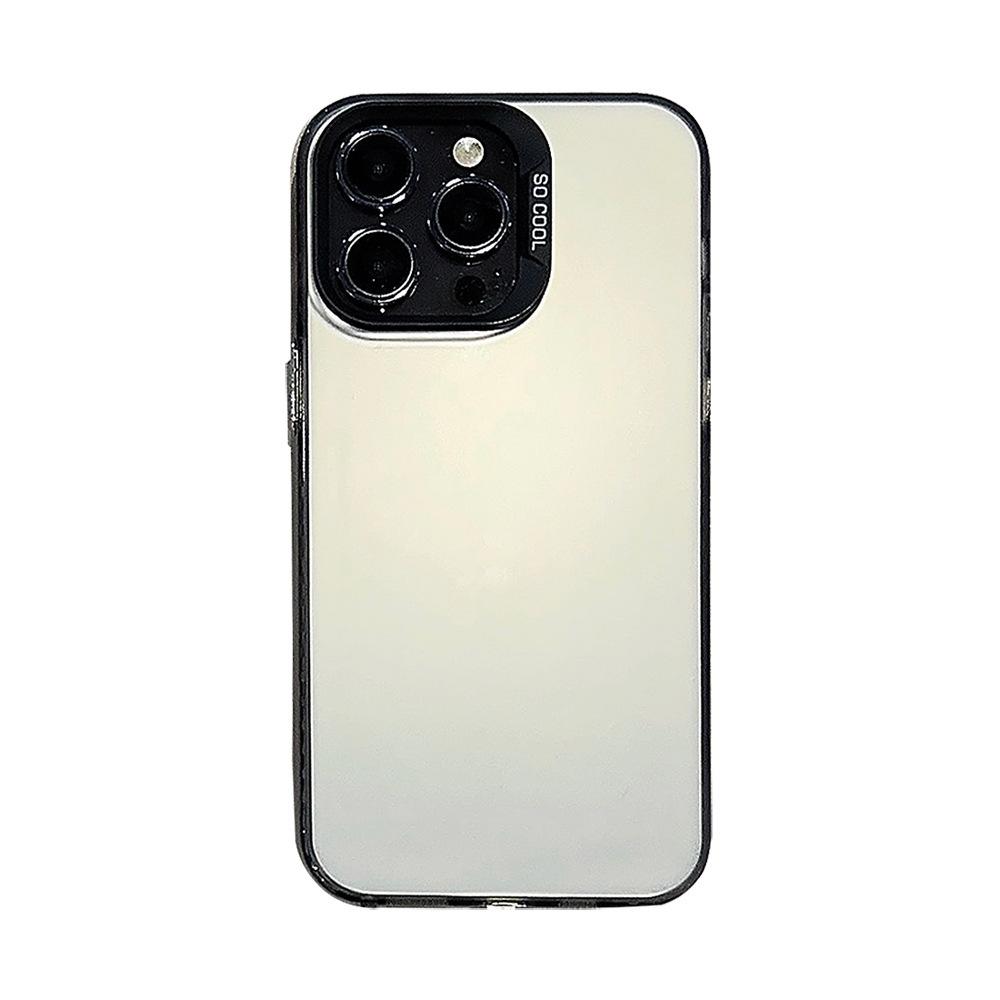 Подходит для iPhone15 Aurora Laser 14Pro Max Мобильный чехол 16 Apple 13 Однотонное гальваническое покрытие 11 Продвинутый сенсор