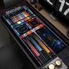 1pcs Star Trek Uss Voyager Lcars Print Large Stitched Edge NonSlip Gaming Desk Mat Mouse Pad