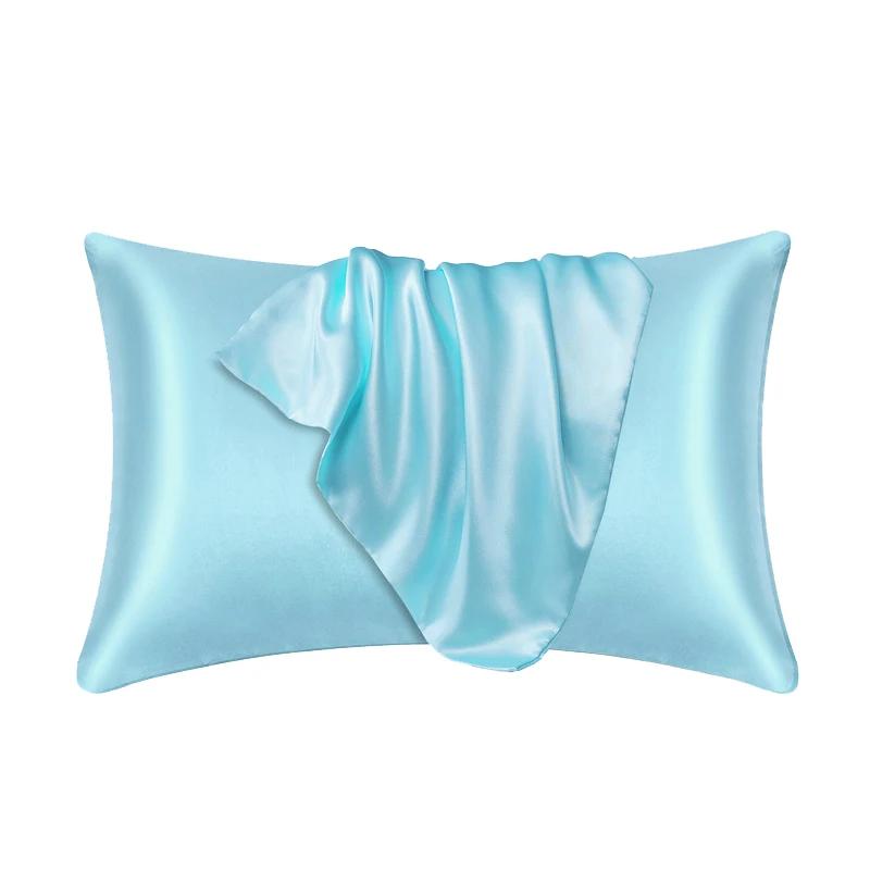 Pillowcase 100% Silk Pillow Covers Silky Satin Hair Beauty Pillow case Comfortable Pillow Household Decoration