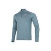 Мужские спортивные топы с длинным рукавом и полумолнией Dri-Fit Element, синие DD4757-058