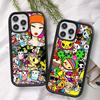 Japan T-Tokidokis Phone Case Wireless Charging PC+TPU For iPhone 11 12 13 14 15 16 17 Pro Max Plus case