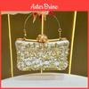 Золотая Серебряная Черная Вышитая Кожаная Вечерняя Сумка с Карманчиком для Телефона для Женщин